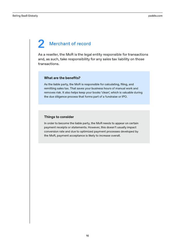 Selling SaaS Globally | Handbook - Page 16